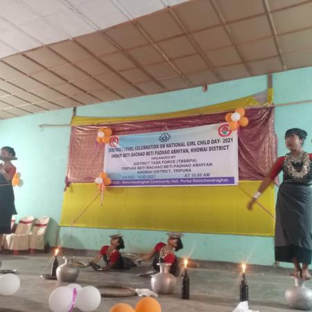 Image of District Level Celebration of Girl Child Day-2021 under 'Beti Bachao Beti Padao' Scheme Pic-1