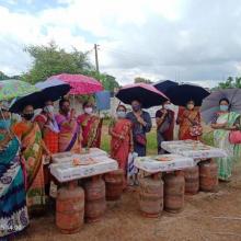 Image of 20 no Anganwadi Centres under Jirania ICDS Project has been provided LPG connection, West Tripura._0