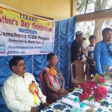 Image of Mother's Day celebration under ICDS Project