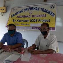 Image of Training On Poshan Tracker App Under ICDS Project